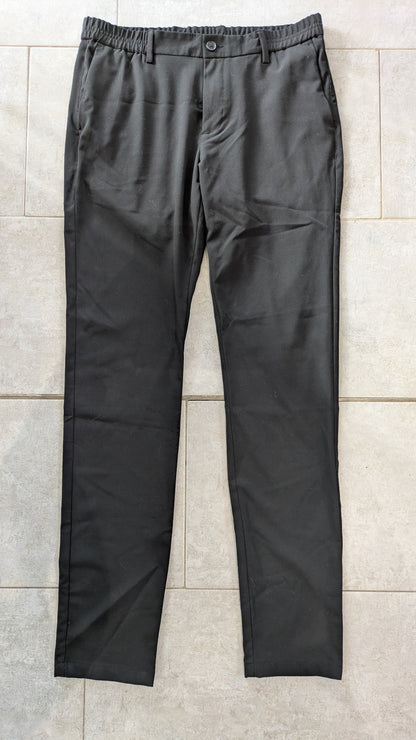 Pantalon slim chino taille élastiquée