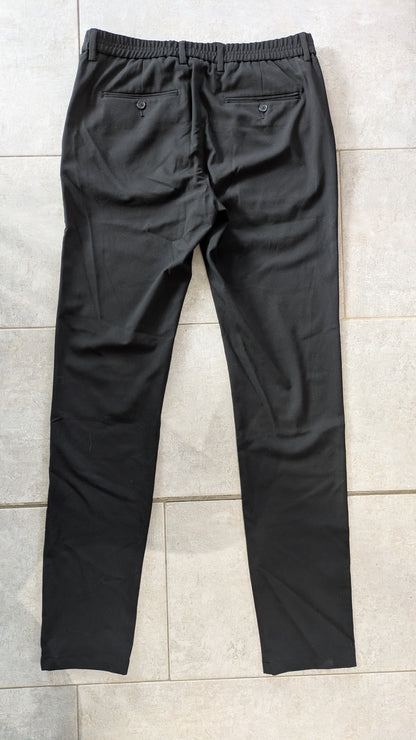 Pantalon slim chino taille élastiquée