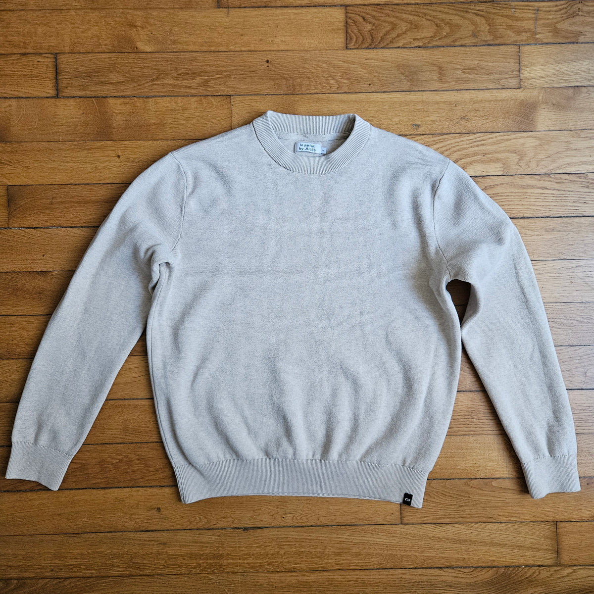 Pull col rond 'le parfait' écru