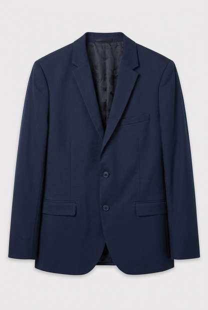 Veste de costume bleu royal