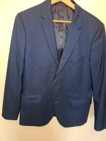 Veste de costume bleu royal