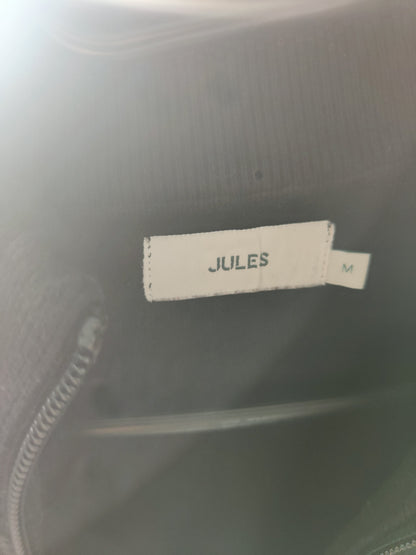 Gilet col montant jeu de point
