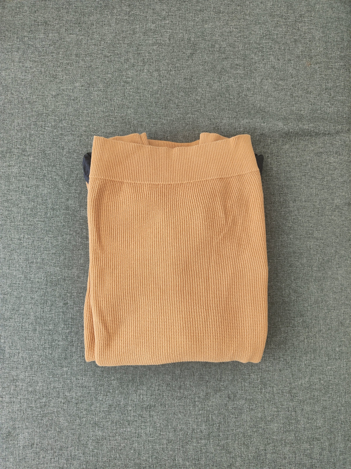 Pull à col rond et patch épaule