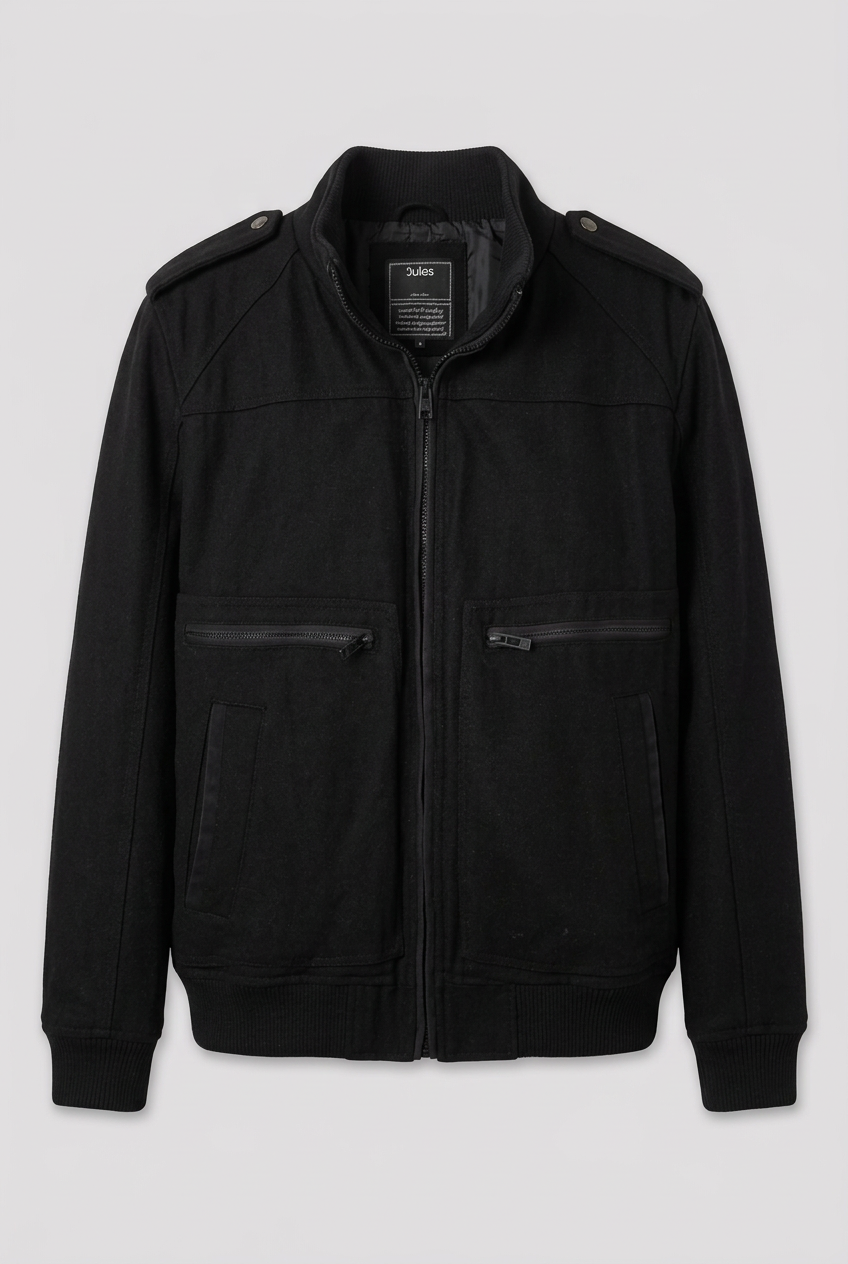 Blouson noir taille L