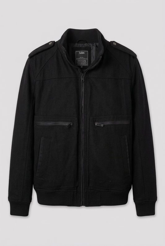 Blouson noir taille L