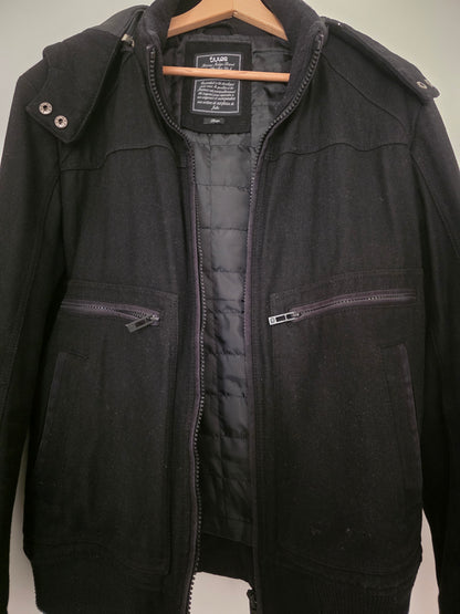 Blouson noir taille L
