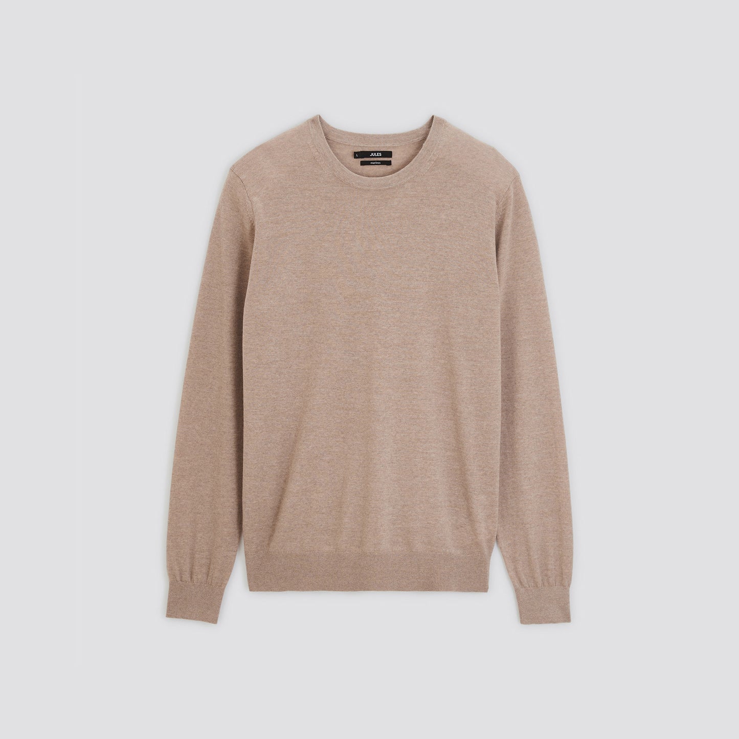 Pull col rond laine mérinos
