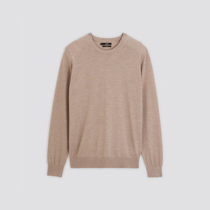 Pull col rond laine mérinos