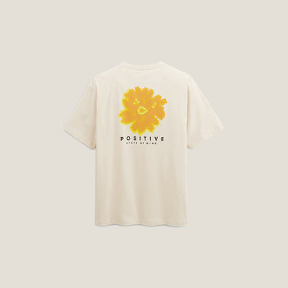 Tee shirt imprimé positive devant et dos