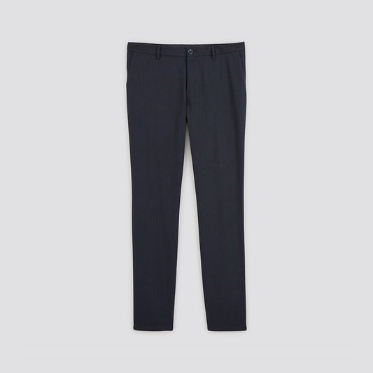 Pantalon chino slim à rayures