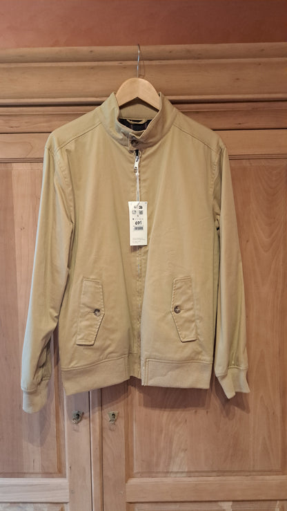 Blouson coton col montant