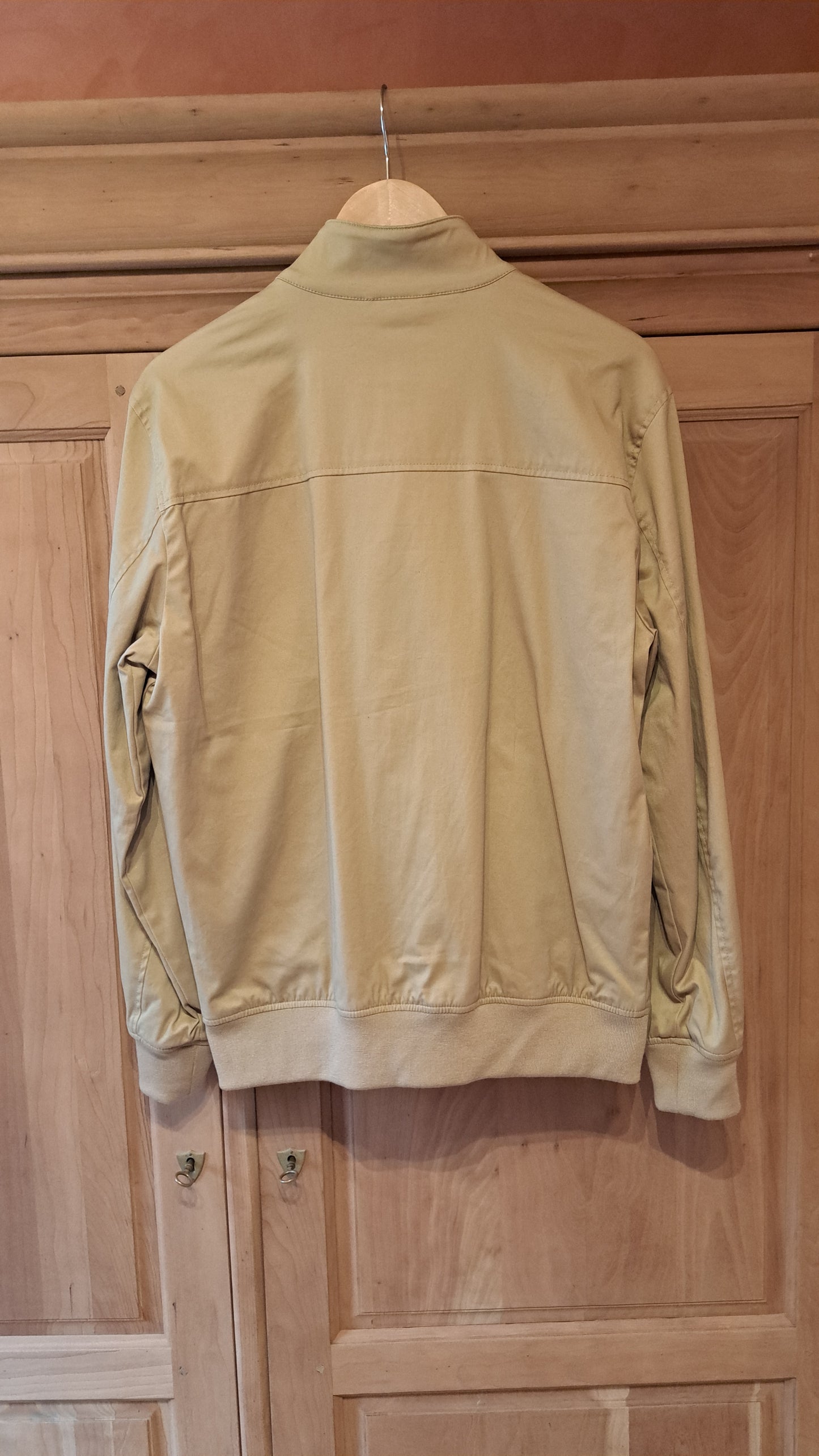 Blouson coton col montant