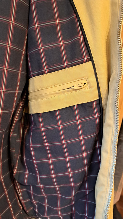 Blouson coton col montant