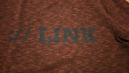 Sweat bordeaux imprimé LINK
