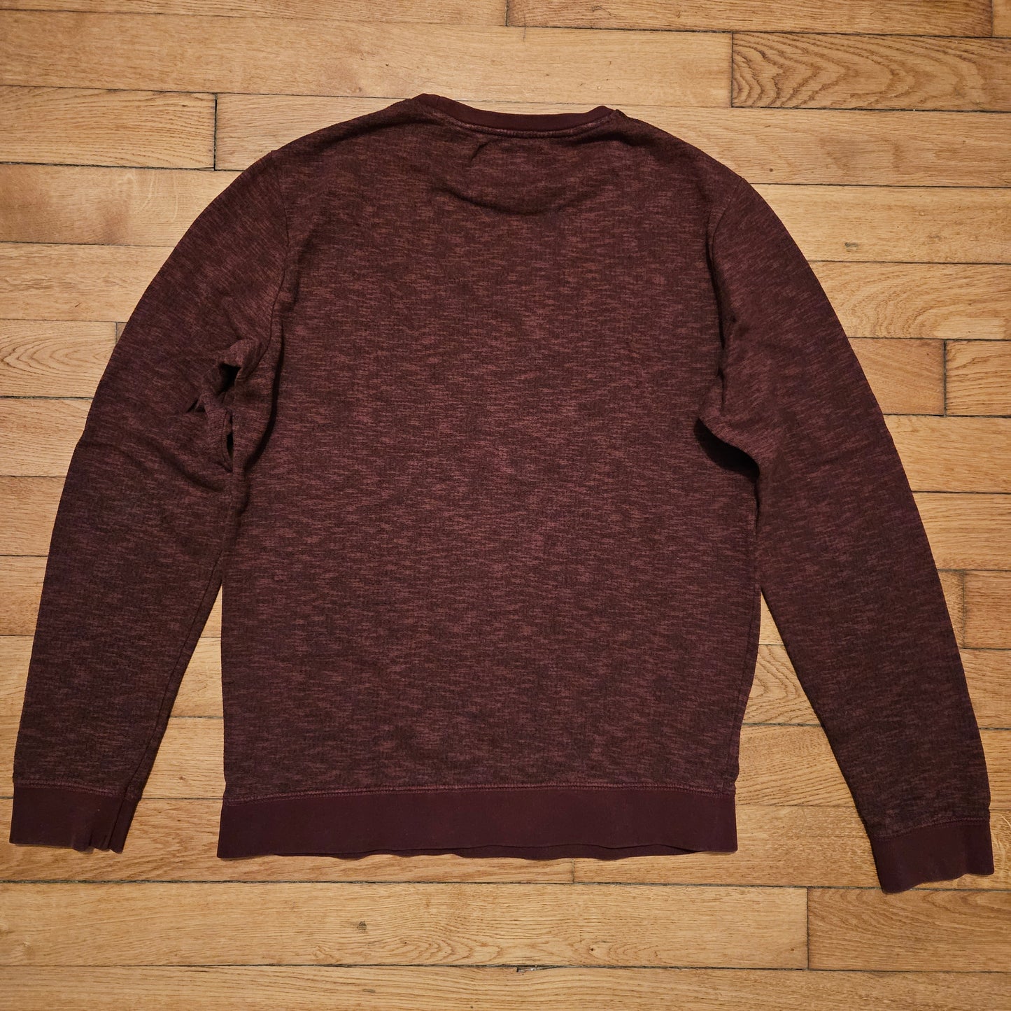 Sweat bordeaux imprimé LINK