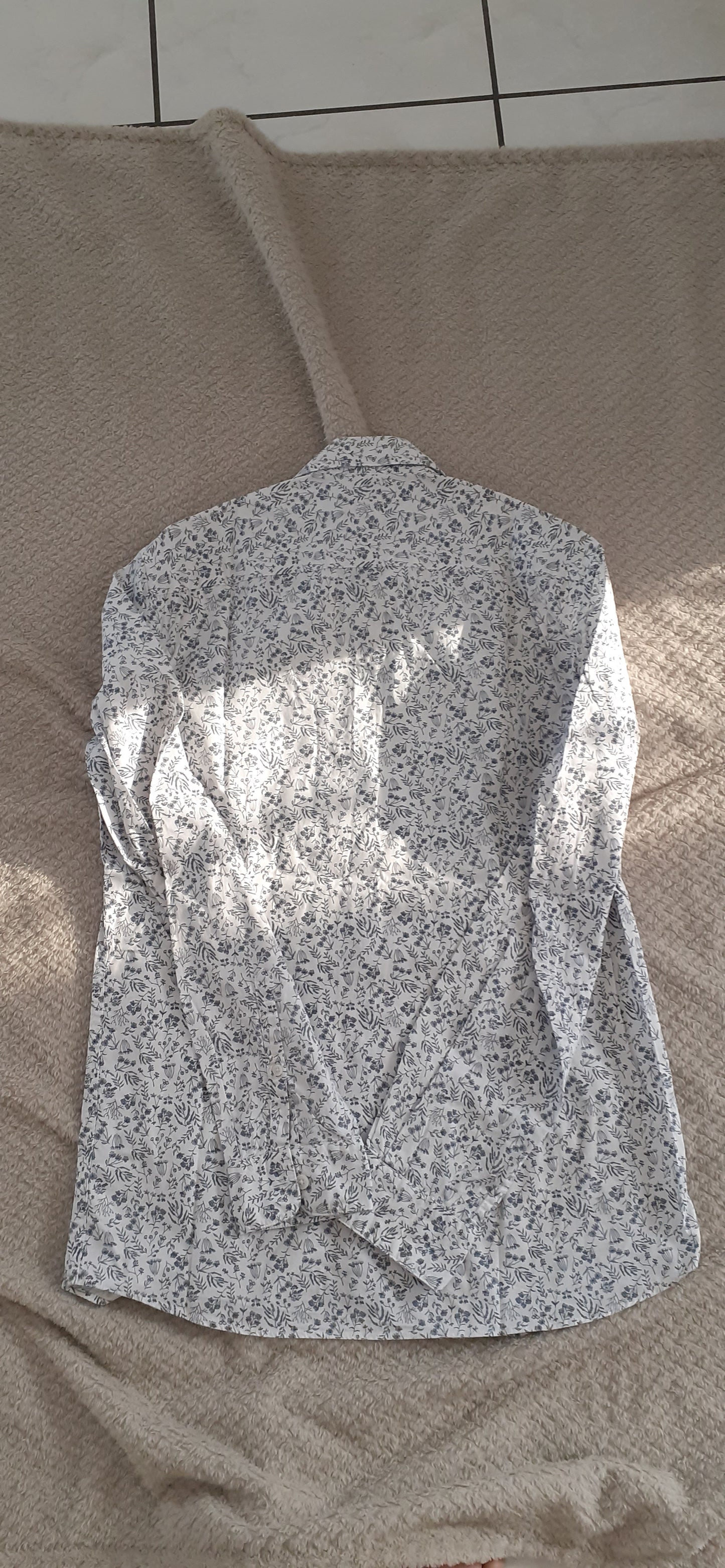 Chemise slim imprimé floral