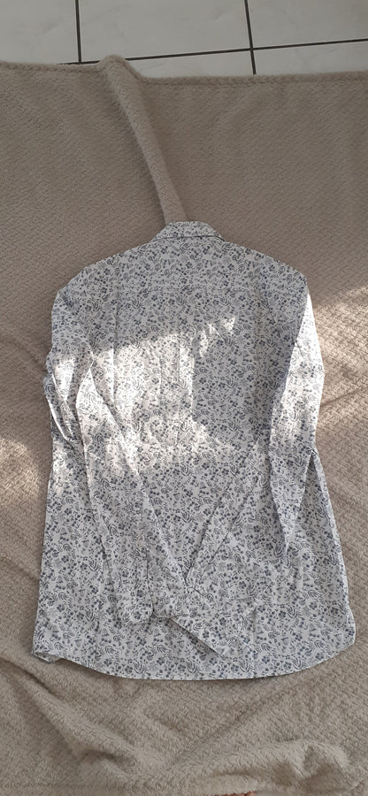 Chemise slim imprimé floral