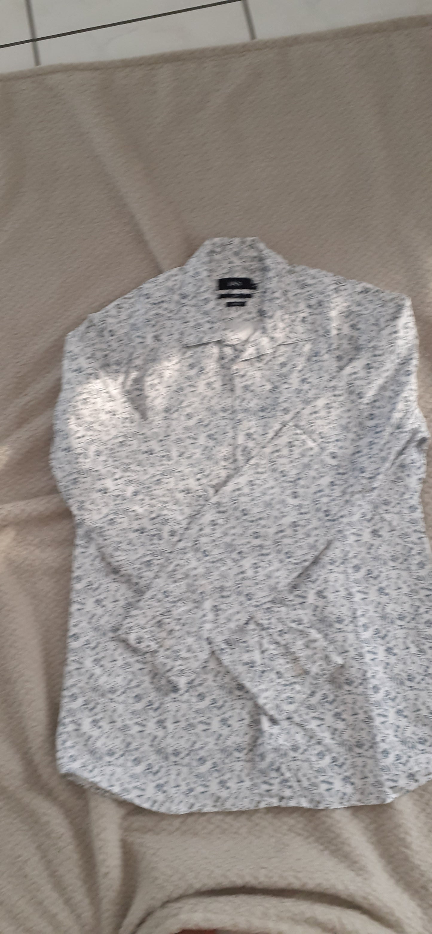 Chemise slim imprimé floral