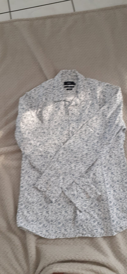 Chemise slim imprimé floral