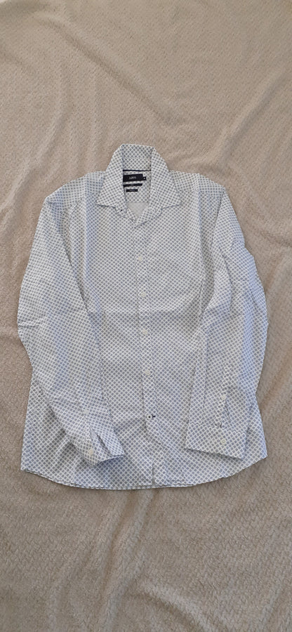 Chemise slim imprimée viseur