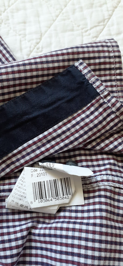 Chemise petits carreaux