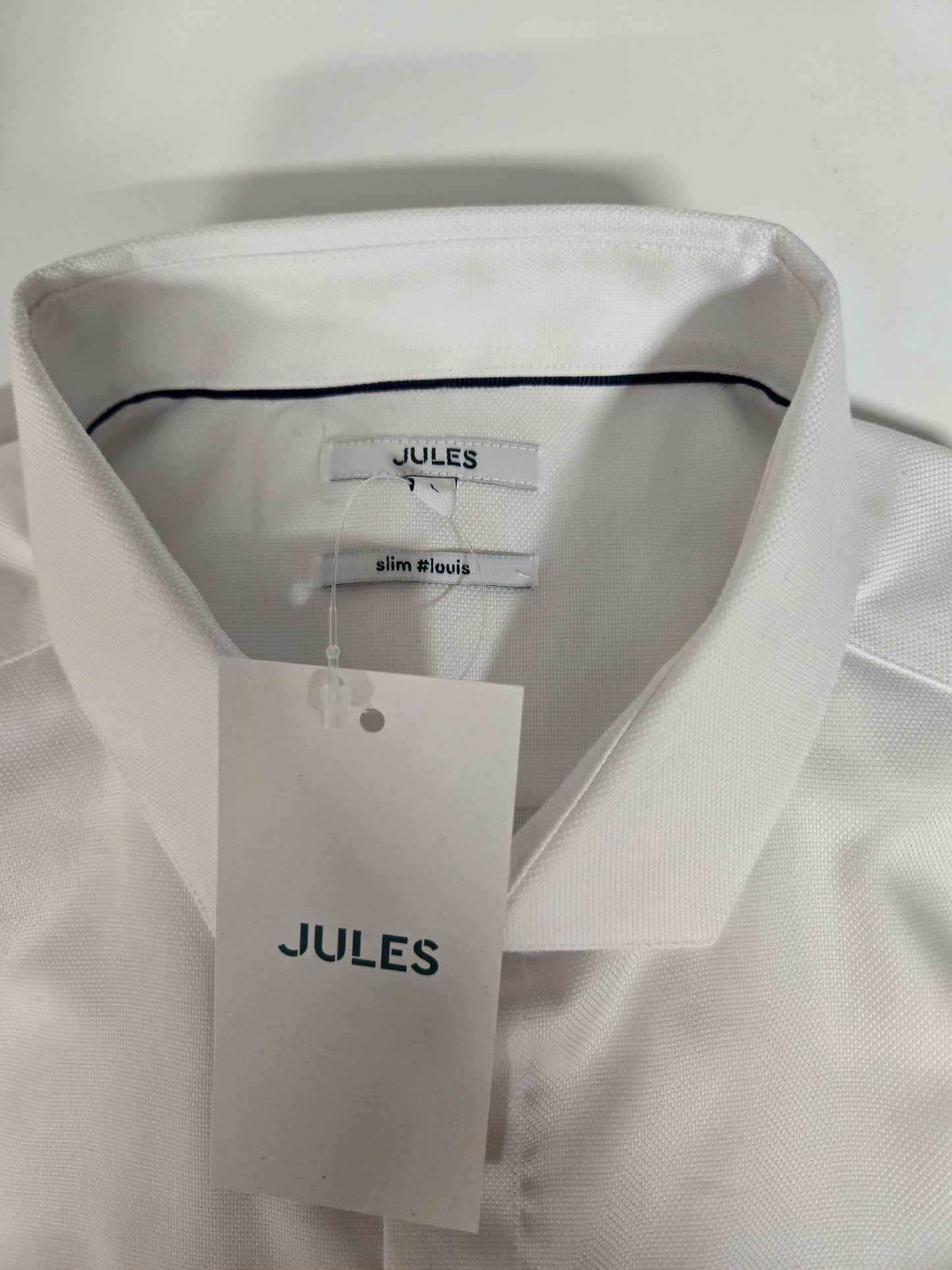 Chemise slim sans repassage unie coton