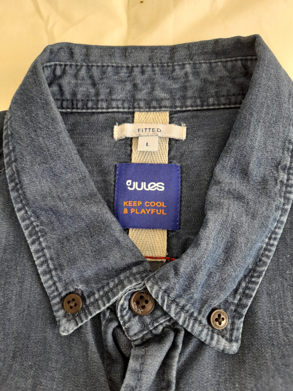 Chemise en Jean Ajustée