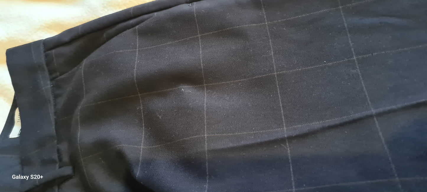 Chino à carreaux
