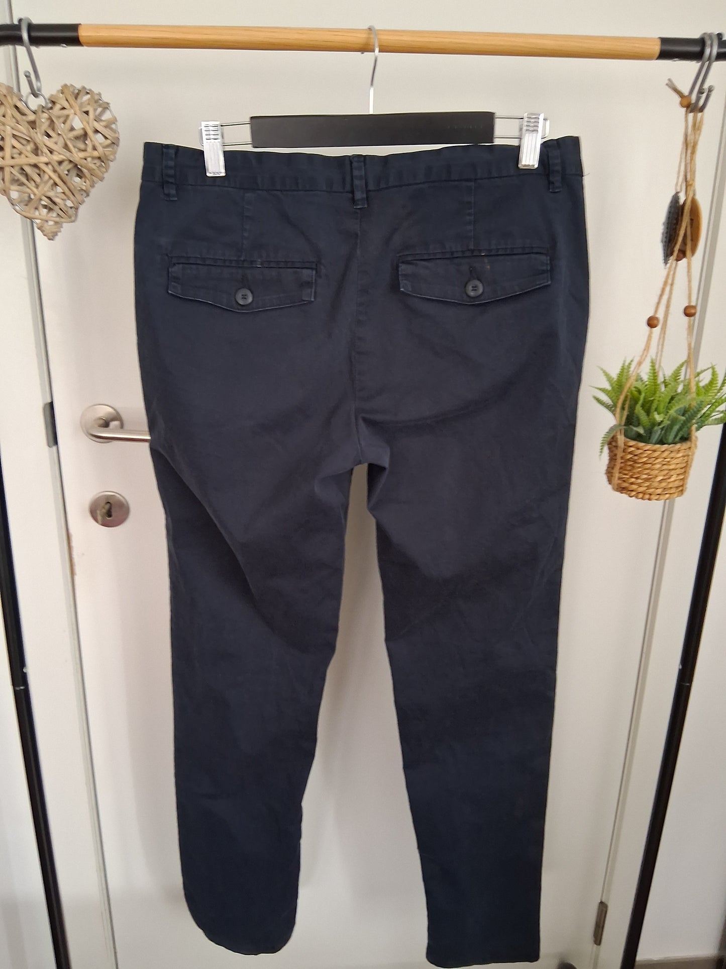 Chino bleu marine