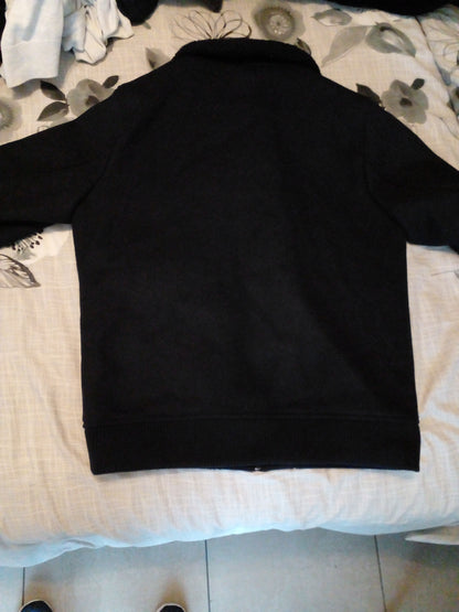 Blouson lainage col en sherpa