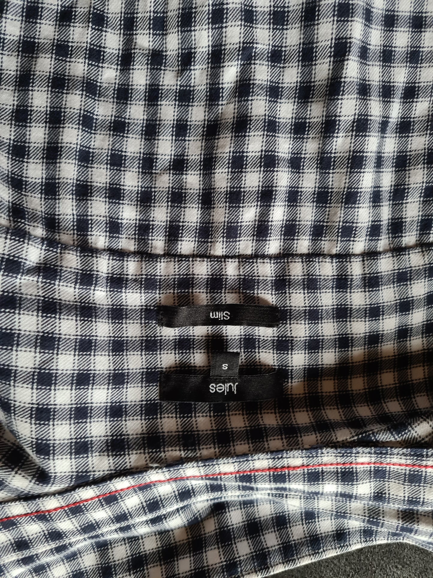 Chemise à carreaux coupe slim