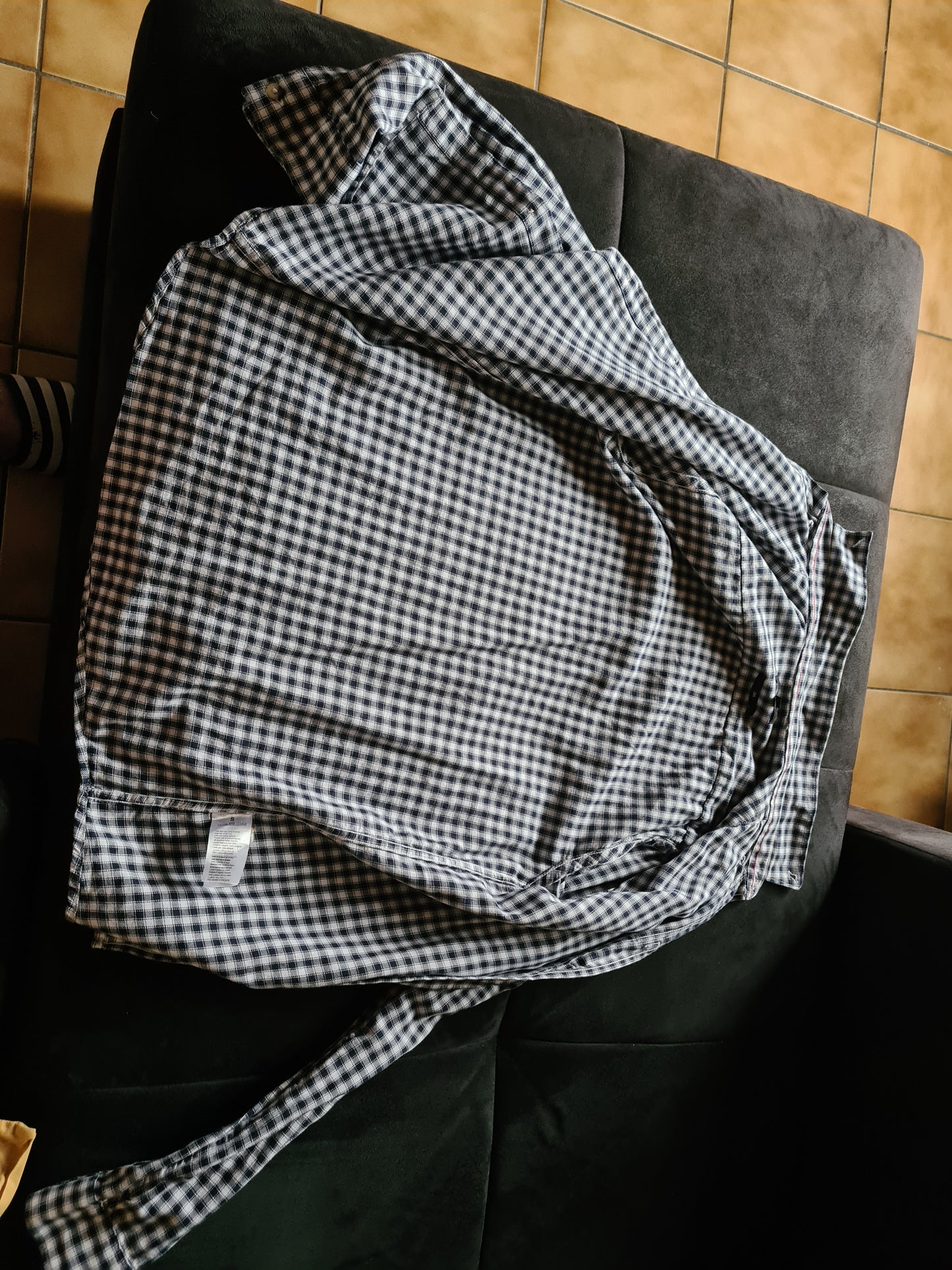 Chemise à carreaux coupe slim