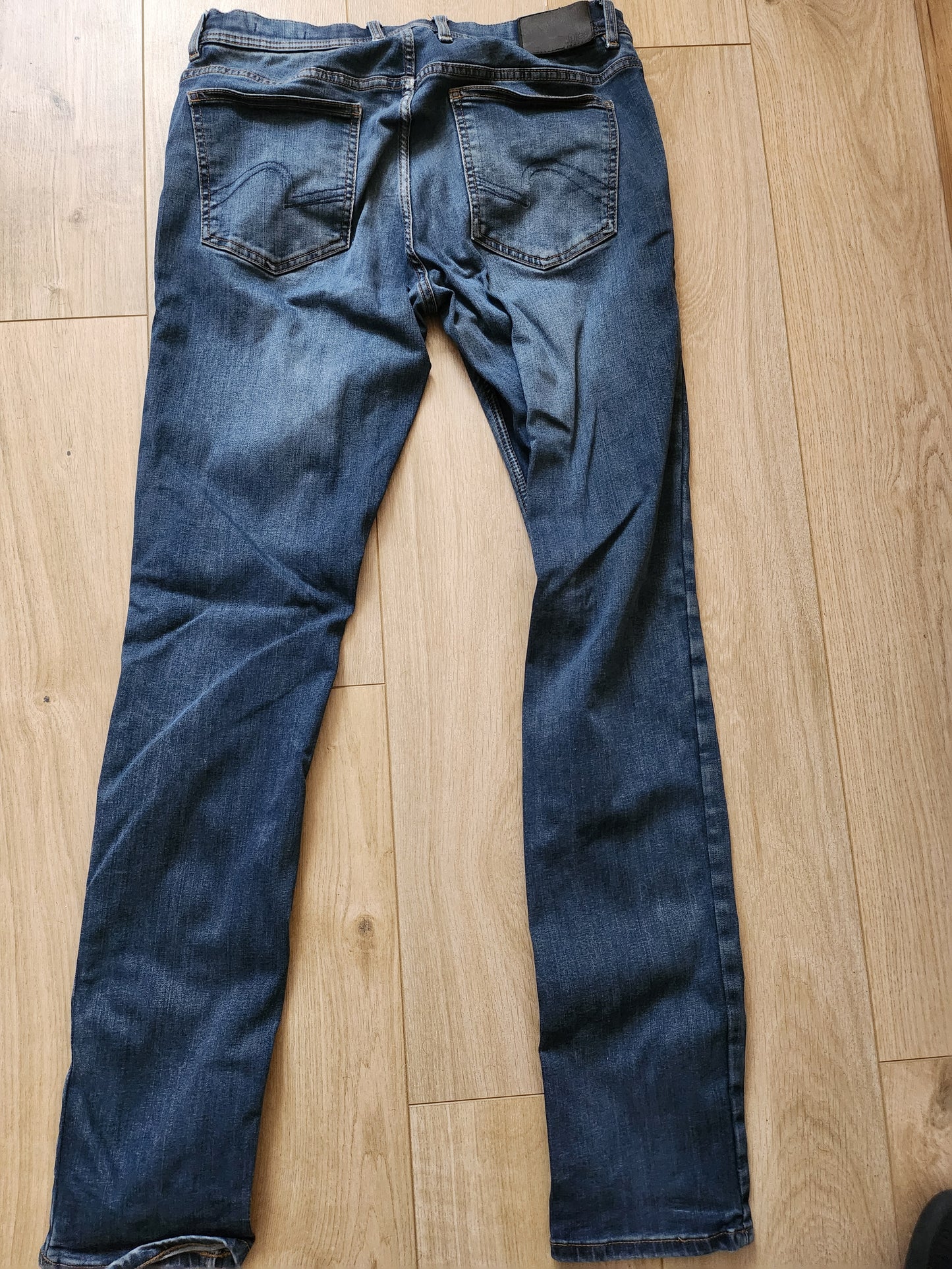 Jean bleu foncé denim Slim