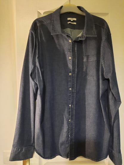 Chemise en jean coupe regular