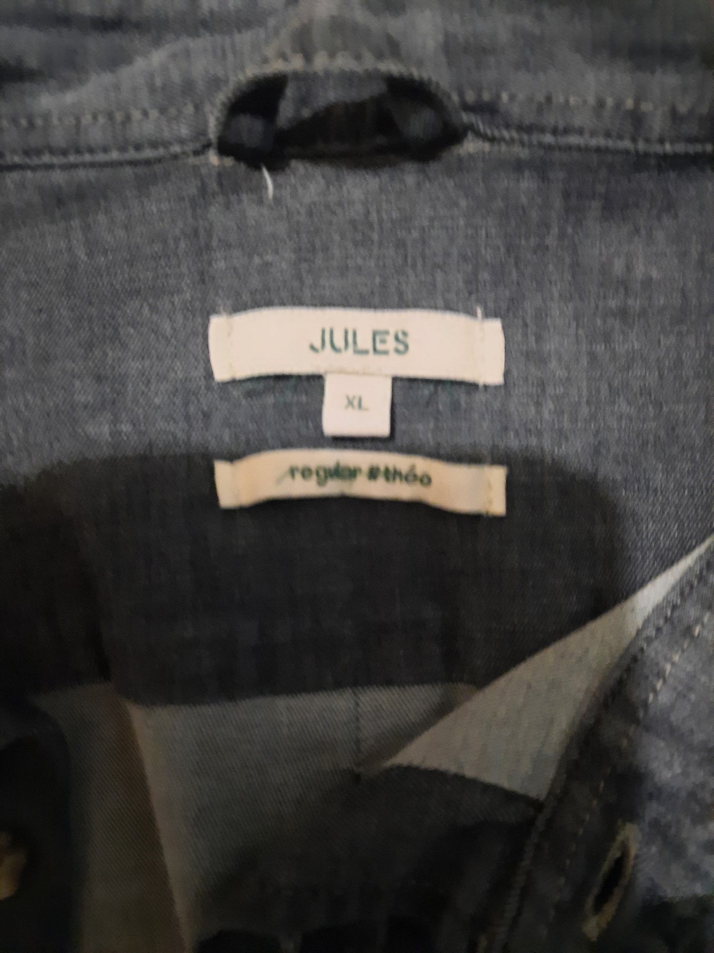 Chemise en jean coupe regular