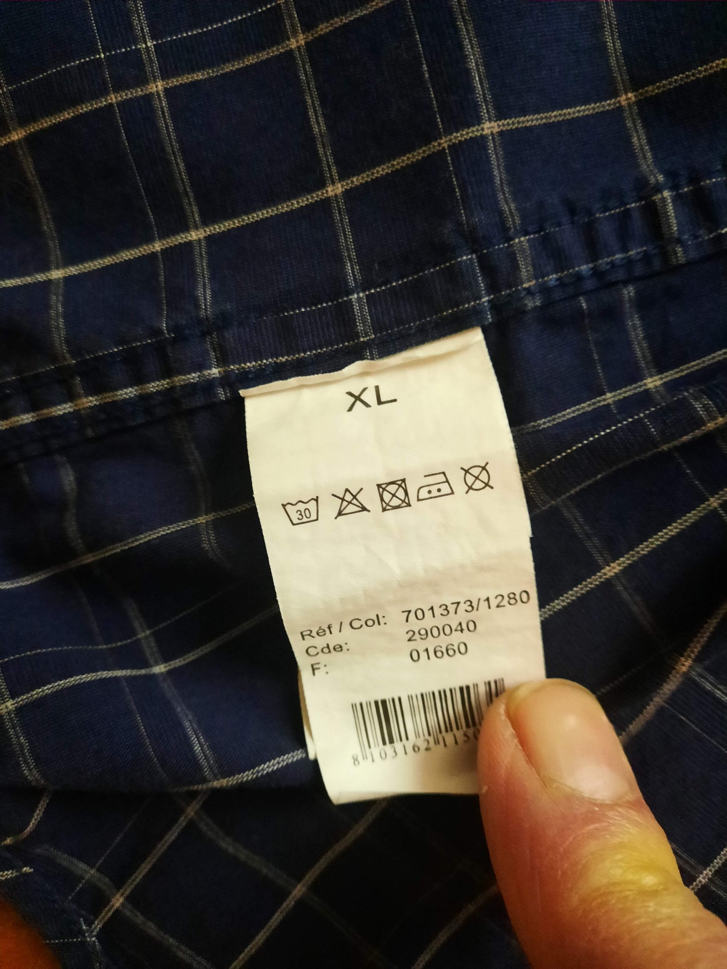 Chemise Ajustée à Carreaux