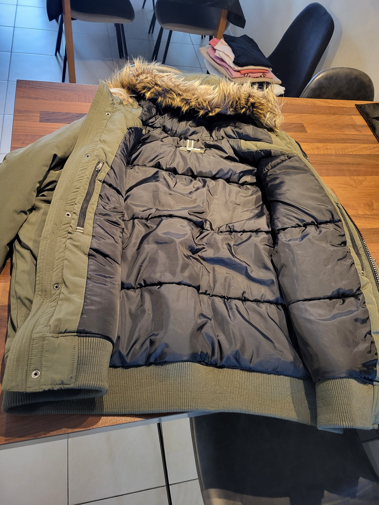 Blouson ski déperlant à capuche