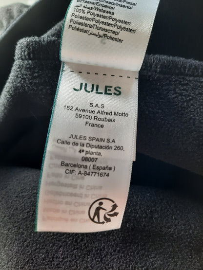 Sweat zippé bi-matière
