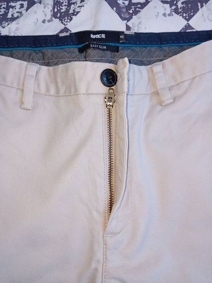 Pantalon chino slim coton