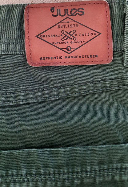 Pantalon droit vert