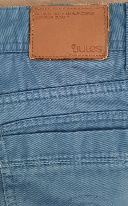 Pantalon droit bleu