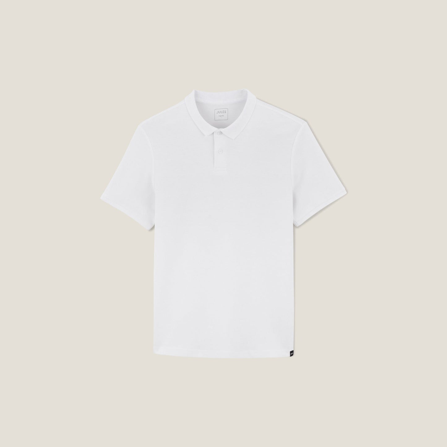 Polo manches courtes piqué uni