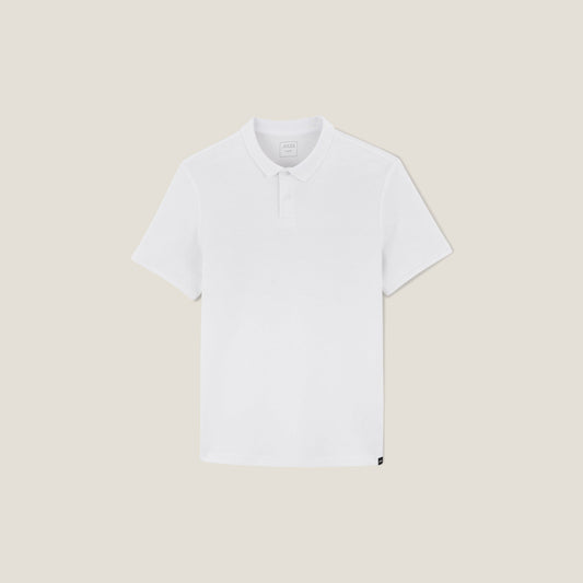 Polo manches courtes piqué uni