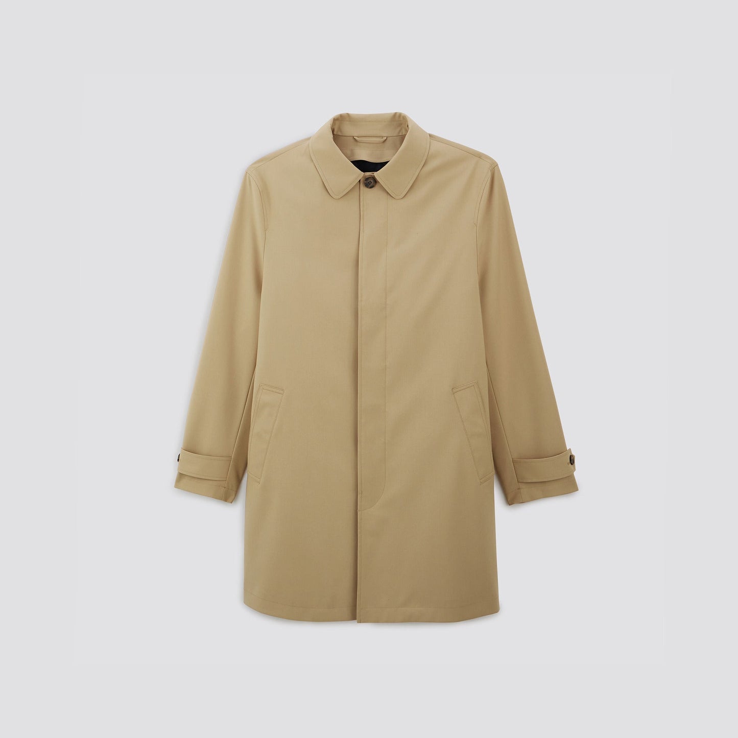 Trench col chemise et doublure amovible