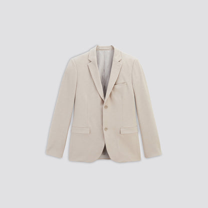 Veste slim maille piquée