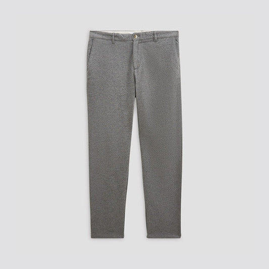 Pantalon chino flanelle carotte