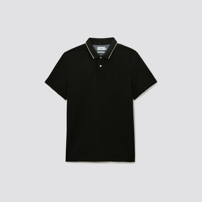 Polo manches courtes uni coton piqué