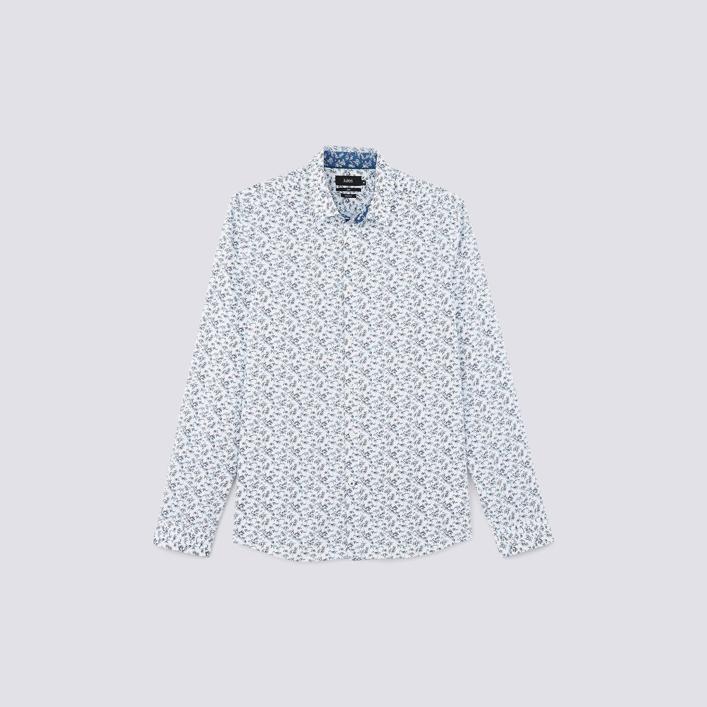 Chemise  en popeline stretch coupe ajust