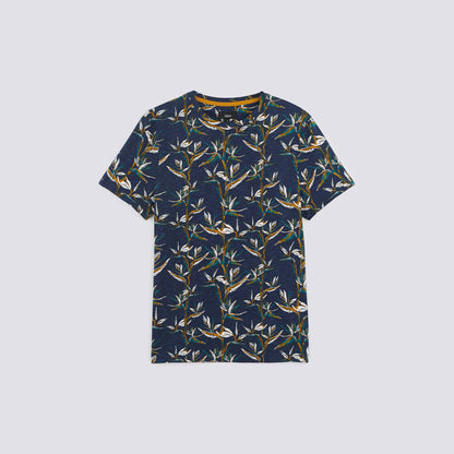 T-shirt all over oiseaux de paradis