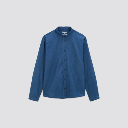 Chemise regular denim coton biologique